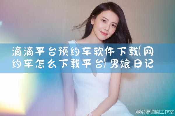 滴滴平台预约车软件下载|男娘日记