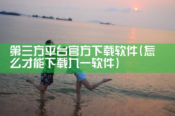 第三方平台官方下载软件